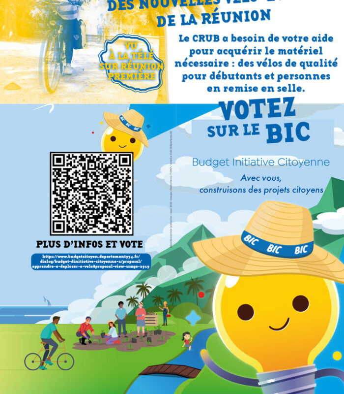 Votez pour le développement des nouvelles vélo-écoles de La Réunion