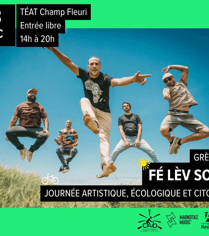 FÉ LÈV SOLEY, samedi 13 décembre 2025 — parvis TEAT Champ fleuri​