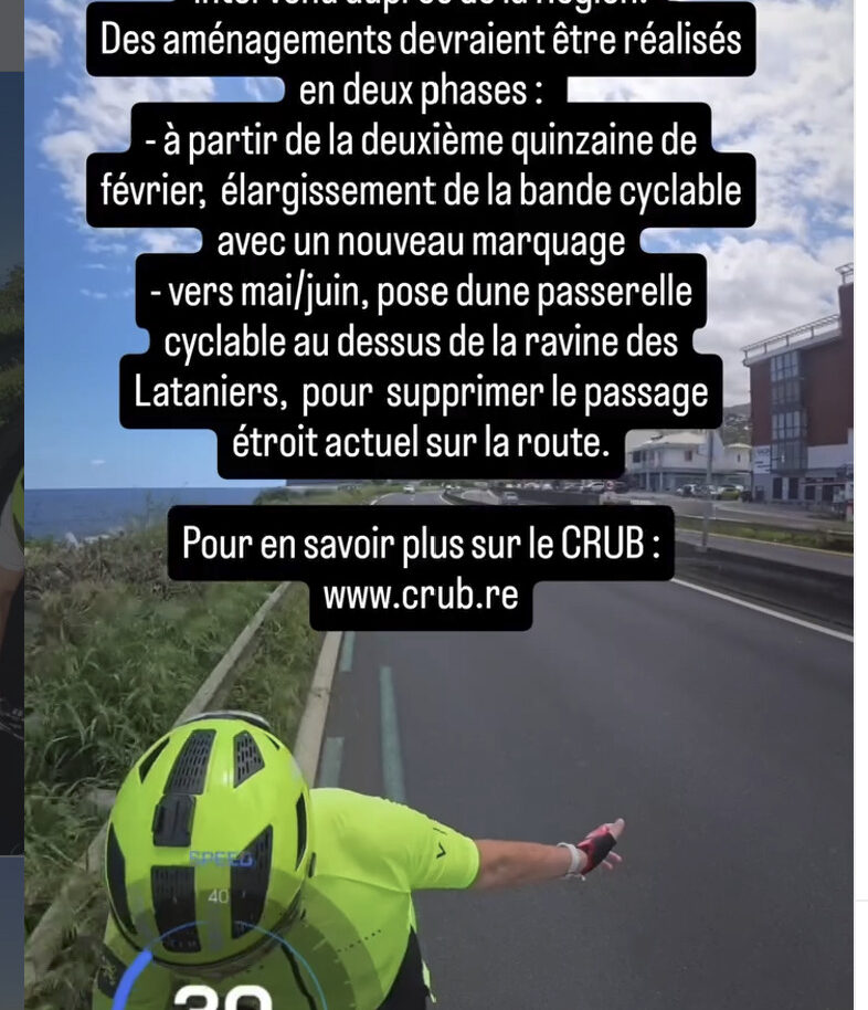 Avec la Région Réunion, retour sur le comité technique vélo